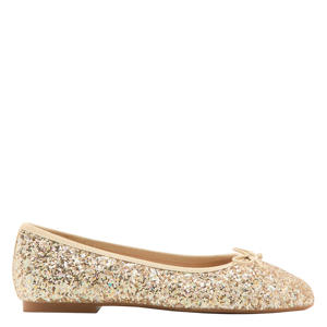 ballerina goud glitter