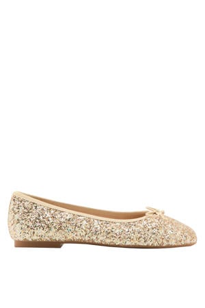 ballerina's goud glitter