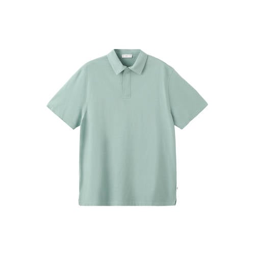 MANGO TEEN polo groen Jongens Katoen Polokraag Effen - maat 180(L) afbeelding