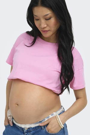 zwangerschaps T-shirt roze