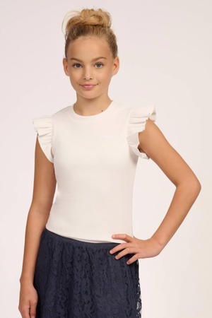 T-shirt rib gebreid