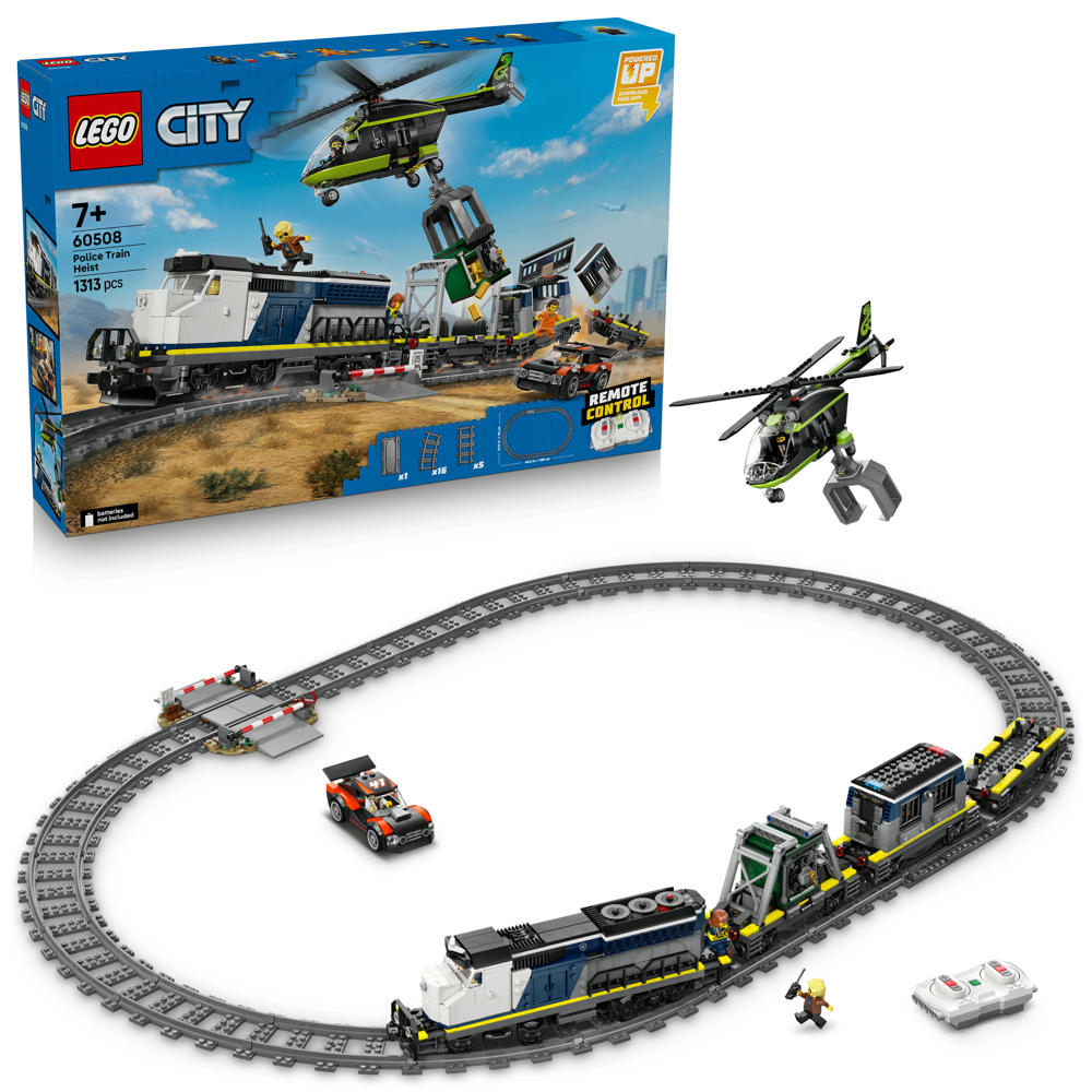 LEGO City Overval op Politietrein Trein Speelgoed 60508