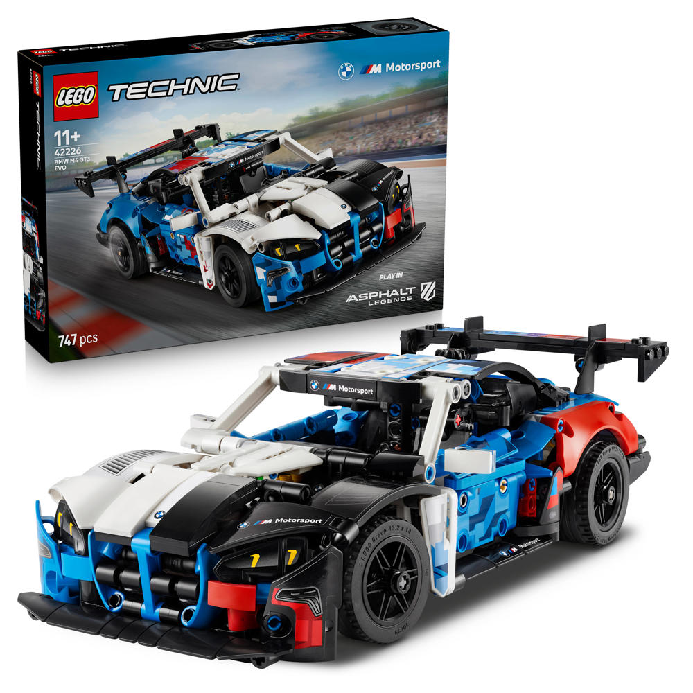 LEGO Technic BMW M4 GT3 EVO Racewagen Speelgoed voor Kinderen 42226