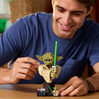 thumbnail: LEGO Star Wars Yoda Buste Bouwpakket voor Volwassenen 75438