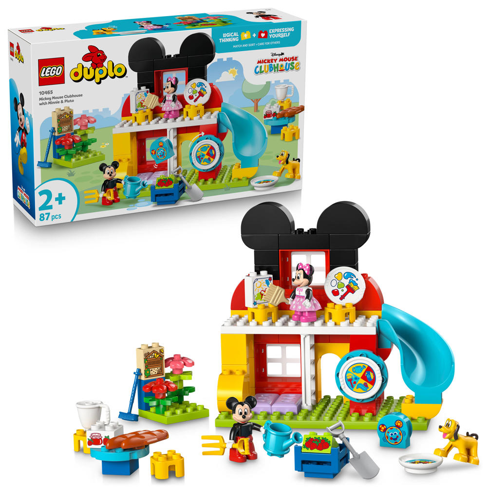 LEGO DUPLO Mickey Mouse Clubhuis met Minnie en Pluto Set 10465