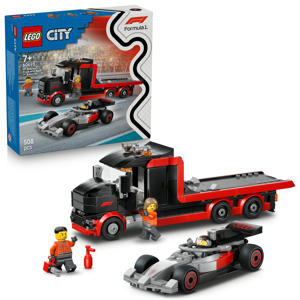 F1 Displaytruck met Audi F1 Racewagen Speelgoed 60493 