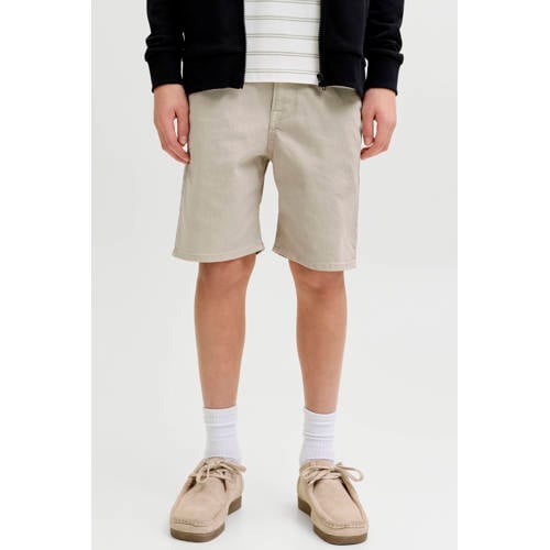 JACK & JONES JUNIOR denim regular short beige Korte broek Jongens Stretchdenim - maat 170 afbeelding