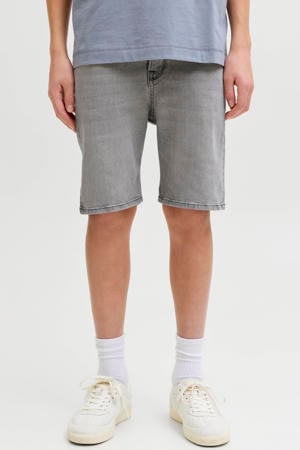 regular denim short grey denim