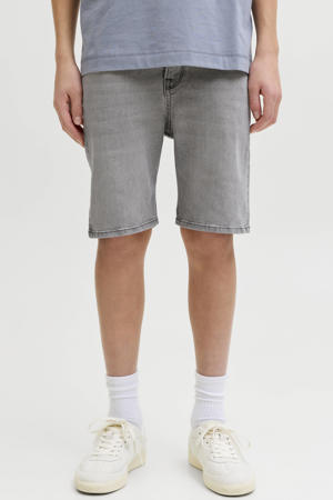 regular denim short grey denim