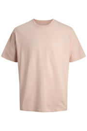 thumbnail: Roze jongens JACK & JONES JUNIOR T-shirt van katoen met backprint, korte mouwen en ronde hals