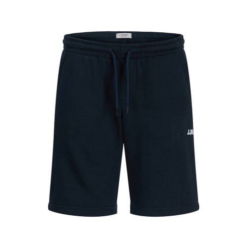 JJ REBEL JUNIOR slim sweatshort donkerblauw Korte broek Effen - maat 140 afbeelding