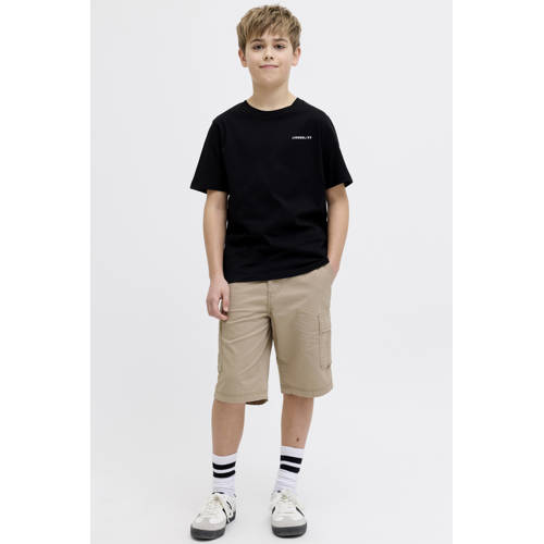 JJ REBEL JUNIOR relaxed cargo short zand Korte broek Beige Jongens Katoen - maat 158 afbeelding