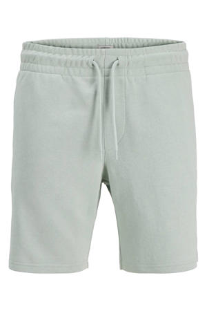 slim sweatshort mintgroen