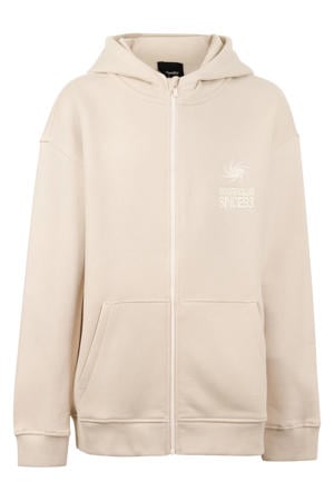 sweatvest beige