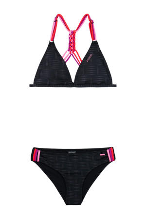 triangel bikini PRTFIMKES JR zwart