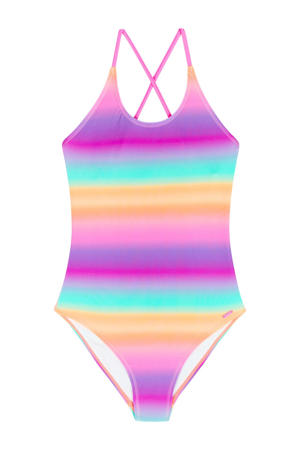 badpak PRTRAINBOW JR fuchsia/turquoise/oranje