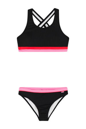 crop bikini PRTYVETTE JR zwart