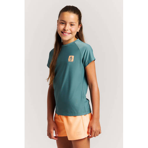 Protest surfshirt PRTSHERRYS JR groen T-shirt Meisjes Polyamide Ronde hals - maat 140 afbeelding