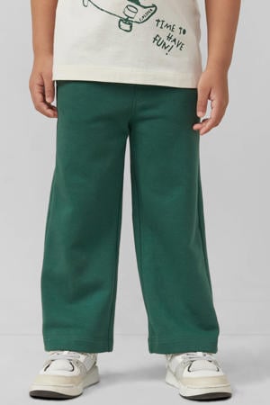 casual broek donkergroen