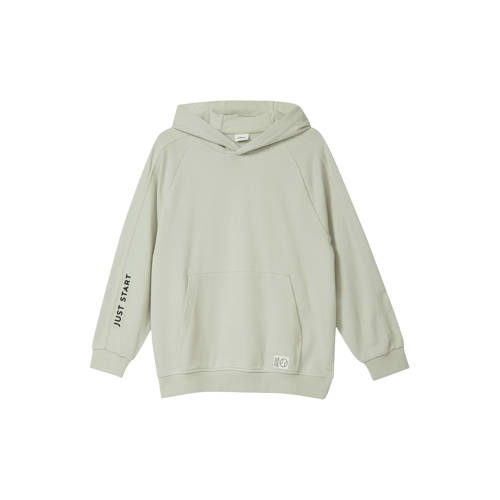 s.Oliver hoodie lichtgrijs Sweater Effen - maat 170/176 afbeelding