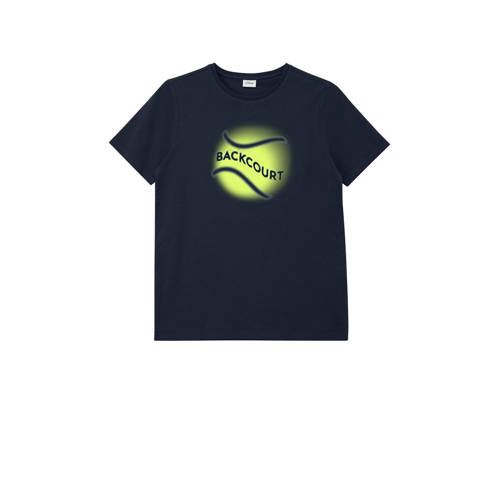 s.Oliver T-shirt donkerblauw Jongens Katoen Ronde hals Printopdruk - maat 170/176 afbeelding