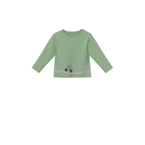 s.Oliver longsleeve lichtgroen Jongens
