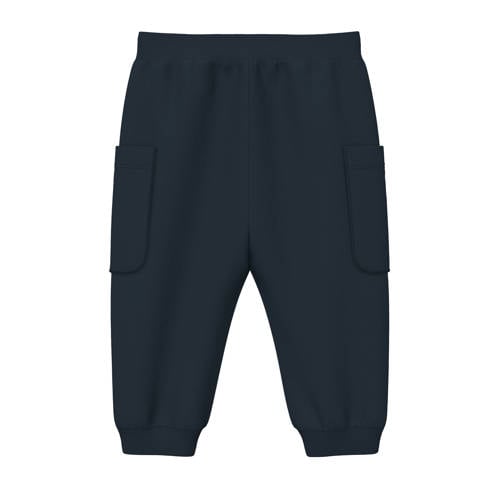 s.Oliver casual broek donkerblauw Jongens Sweat Effen