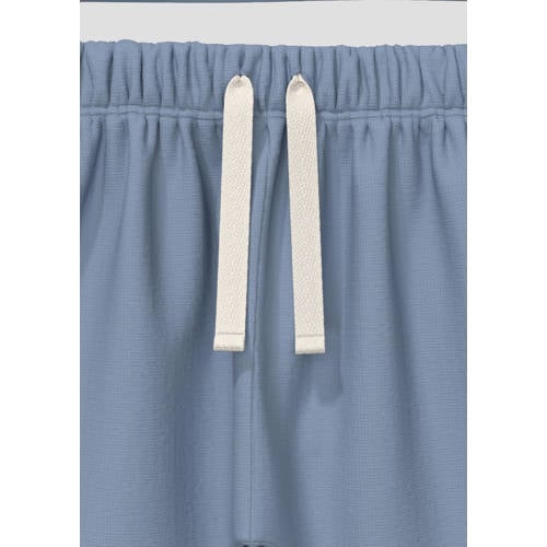 s.Oliver pyjamaset lichtblauw Jongens/Meisjes Katoen Ronde hals Effen