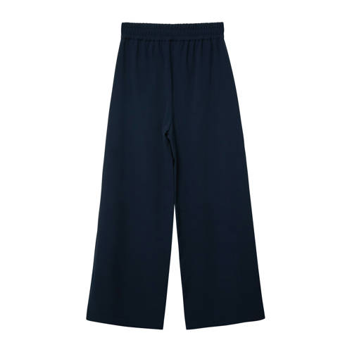 s.Oliver casual broek donkerblauw Meisjes Polyester Effen - maat 164 afbeelding
