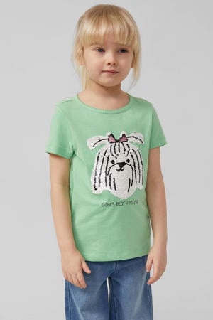 T-shirt lichtgroen