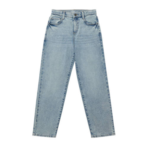 s.Oliver loose fit jeans baggy jeans medium blue denim Blauw Jongens Stretchdenim - maat 176 afbeelding
