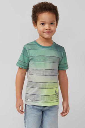 T-shirt donkergroen