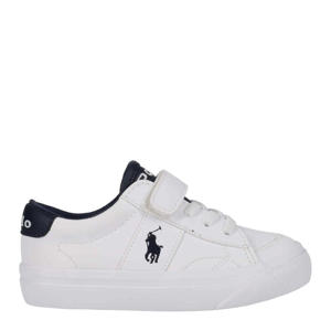 sneakers wit/donkerblauw
