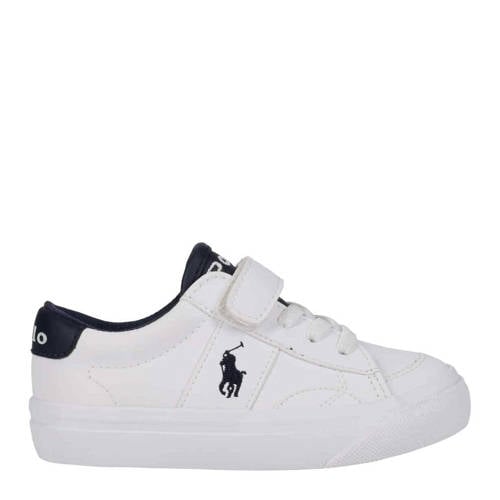 Ralph Lauren sneakers wit/donkerblauw Jongens Imitatieleer - maat 33 afbeelding