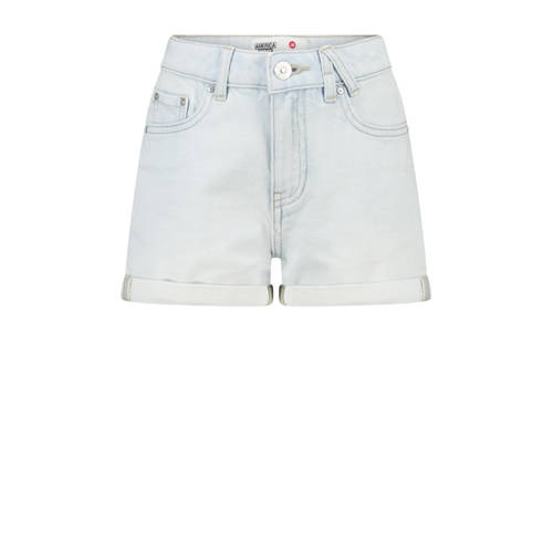 America Today denim short light blue denim Korte broek Blauw Effen - maat 146/152 afbeelding