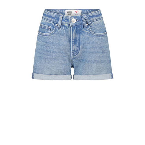 America Today denim short medium blue denim Korte broek Blauw Effen - maat 134/140 afbeelding