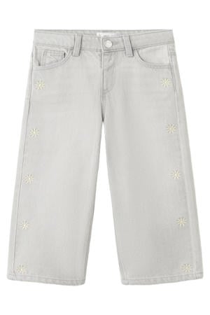 low waist wide leg jeans grey denim