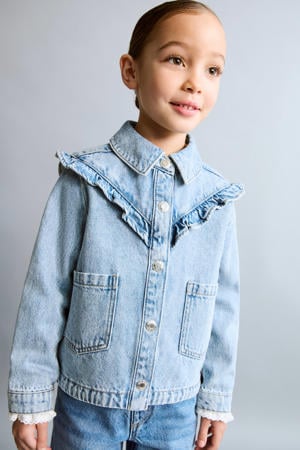 denim spijkerjas light blue denim