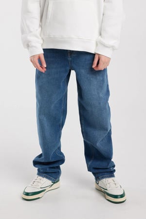 loose fit jeans baggy jeans medium blue denim