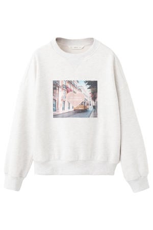 sweater lichtgrijs