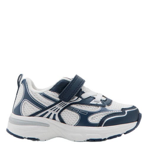 Mango Kids sneaker wit/blauw Jongens Polyester - maat 22(13,5cm) Sneakers afbeelding