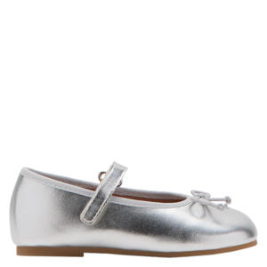 ballerina metallic zilver