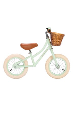 loopfiets first go 12 inch mintgroen