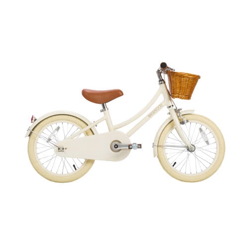 Banwood kinderfiets 16 inch crème Ecru | Kinderfiets van Banwood
