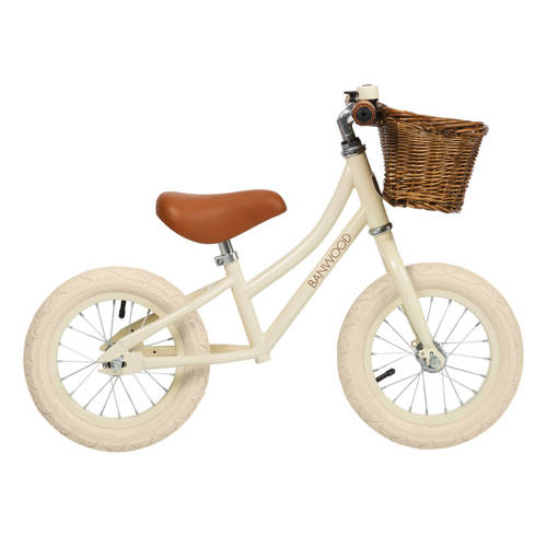 Banwood loopfiets first go crème Ecru | Loopfiets van Banwood afbeelding