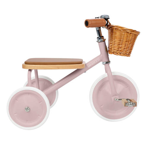 Banwood driewieler oudroze | Driewieler van Banwood afbeelding