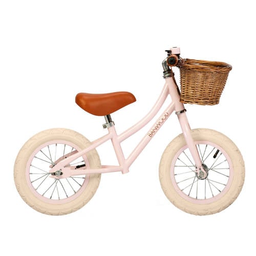 Banwood loopfiets first go roze | Loopfiets van Banwood afbeelding