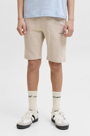 regular waist sweatshort beige