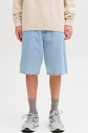 denim short medium blue denim