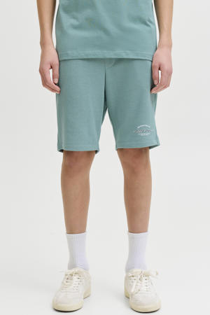 regular waist sweatshort groen